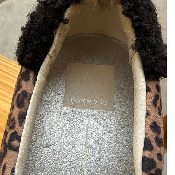 Dolce Vida Slip on Fashion Sneaker Leopard Print sz - Picture 3 of 6